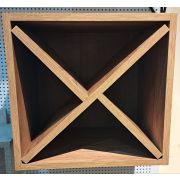 Полка Куб с косыми полочками 356*312*356