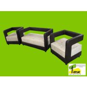 Диван офисный Адмирал 2-местный 670*1260*720